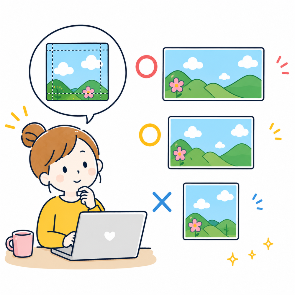 画像を比率で切り抜く