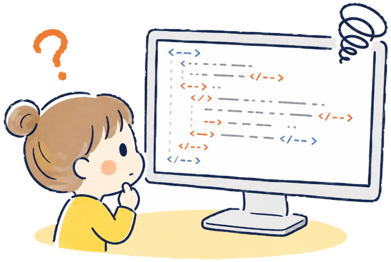 xmlファイルは読みにくい